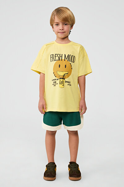 NBT JEANS Boy Yellow Tshirt