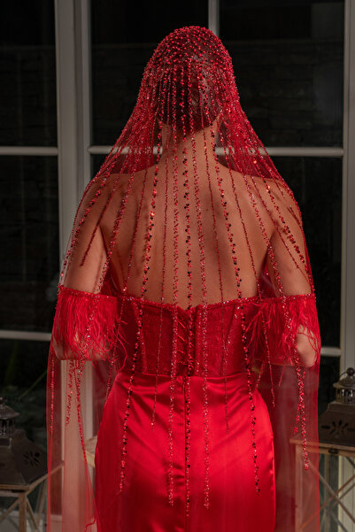 Simay Aksesuar Gelin Duvağı , Nikah, Gelin Duvak, Kına Duvağı 2,3 Mt