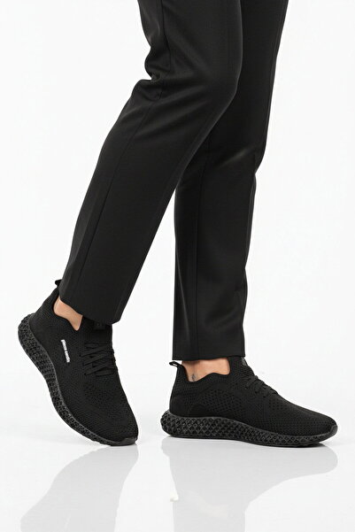 Pierre Cardin Black Anorak Lightweight Flexible Large Size Men's Walking Shoe...