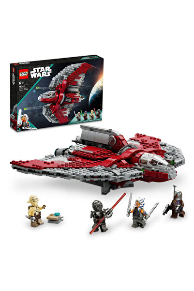 LEGO مجموعة بناء مكوك الجيداي تي-6 الخاص بأهسوكا تانو من سلسلة حرب النجوم (رق...