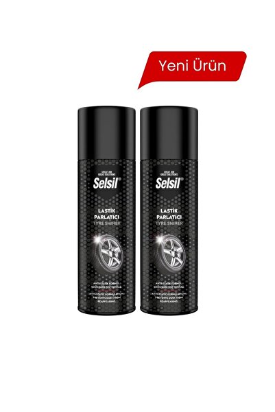 Selsil 2x Lastik Parlatıcı Sprey