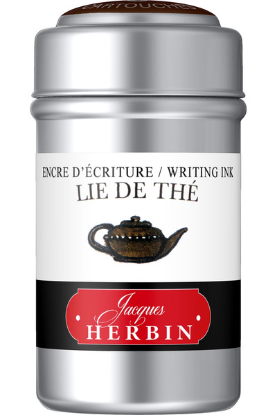 Jacques Herbin Cartușe de cerneală Lie de The - set de 6