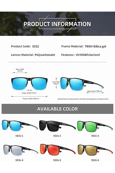 KITHDIA Sunglasses - Orange - Not specified