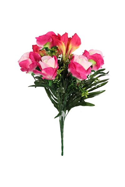 Goliat BUKIET 10 KWIATÓW MIX AMARYLIS RÓŻA KOLOR RÓŻOWY