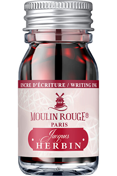 Jacques Herbin Sticlă de cerneală 10ml Moulin Rouge