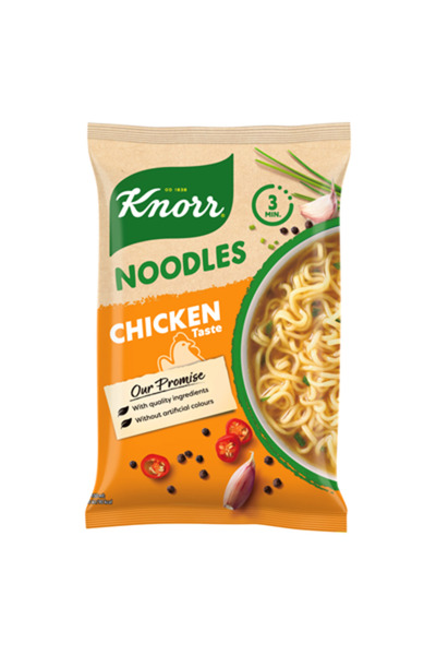 Knorr Supă instant cu tăiței și aromă de pui, 61 g