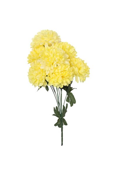 Goliat Bukiet Sztucznych Chryzantem Kremowych 58cm - Wysokiej Jakości Dekoracja