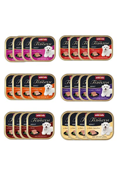 Animonda Hrană umedă pentru câini Vom Feinsten Classic DEER mix 24x150 g