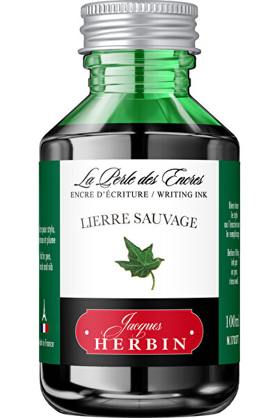 Jacques Herbin Sticlă de cerneală 100ml Lierre Sauvage