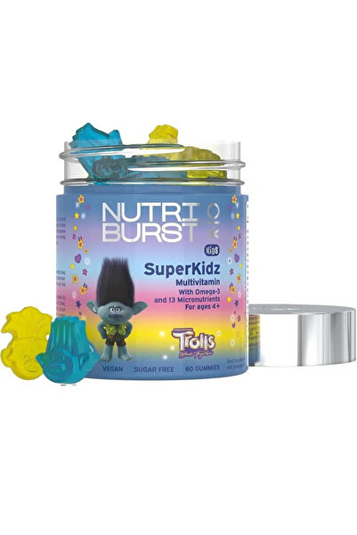 Nutriburst Vitamine gumate Kids Trolls SuperKidz 60 buc