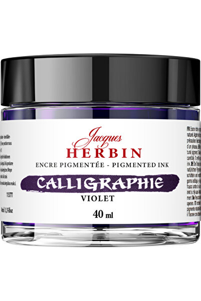 Jacques Herbin Мастило в бутилка 40 мл, пигментирано виолетово