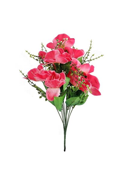 Goliat Bukiet 10 Sztucznych Orchidei w Kolorze Różowym, 45 cm