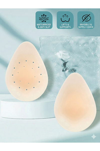 Take Two By Styli Silicone Stick-On Push Up Bra, 9.5x13 cm