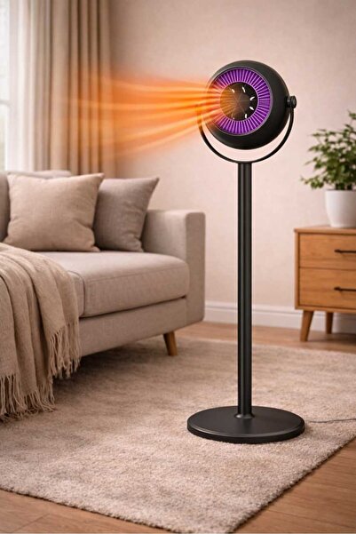Tastech Ayaklı Isıtıcı Fan 800W Sessiz Çalışma Hızlı Isıtma Aşırı Isınma Koru...