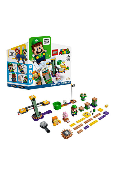 LEGO Super Mario Adventures with Luigi Starter Course 71387 - Interactive Set...