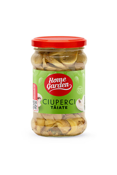 HOME GARDEN Sliced Mushrooms, Home Garden, 280 g