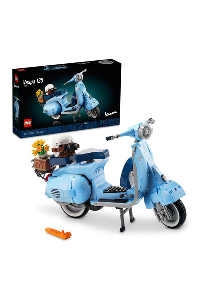 LEGO مجموعة بناء نموذج فيسبا 125 من آيكونز - 1106 قطعة، للأعمار من 18 عامًا ف...