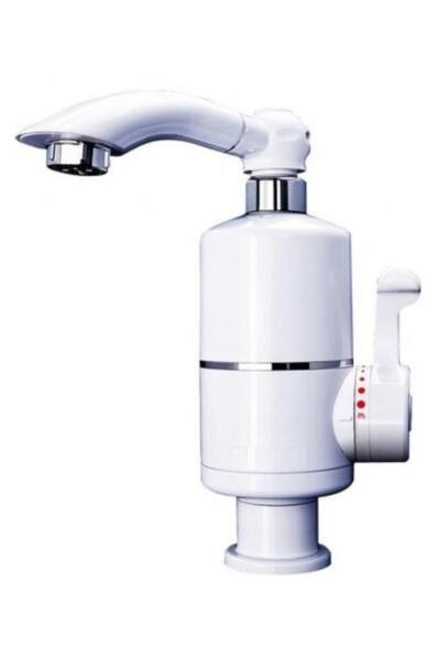 MANDU Robinet electric ALB cu incalzire