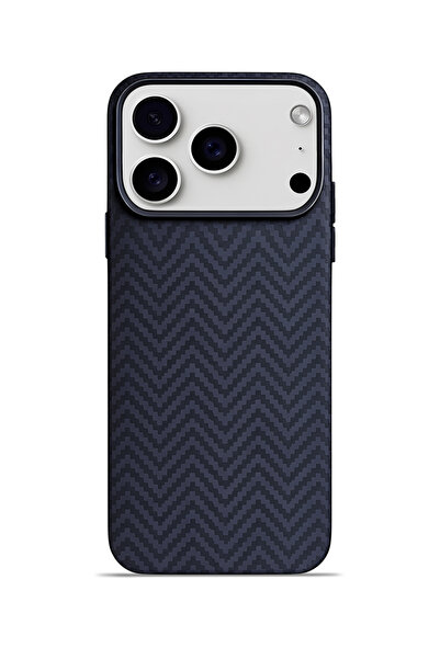 PiyasaSepeti CARBONAIR MAGFORGE Elite Midnight Vector iPhone 17 Pro Max MagSa...