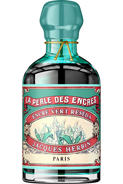 Jacques Herbin Sticlă de cerneală 100ml Vert Reseda