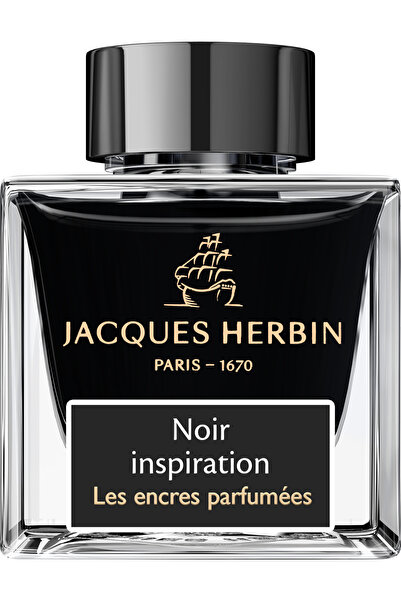 Jacques Herbin Sticlă de cerneală 50ml Noir Inspiration