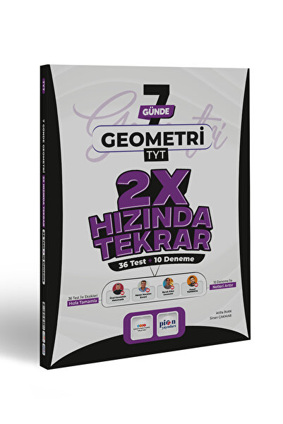 Etkili Matematik Yayınları TYT Geometri Ders Platosu 2X Hızında Tekrar Deneme...