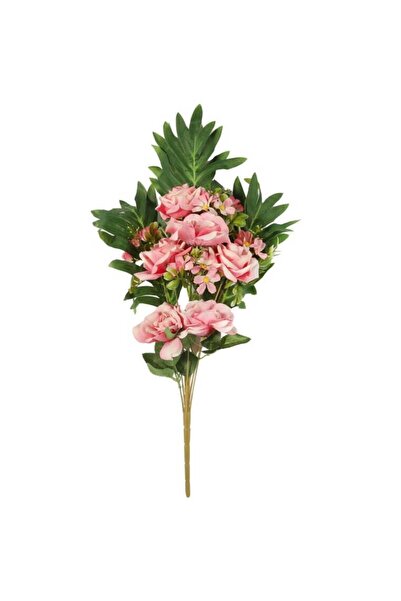 Goliat Bukiet płaski z różami 60cm RÓŻOWY