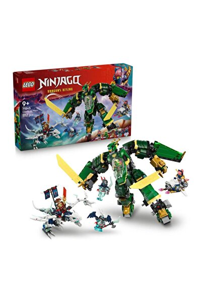LEGO NINJAGO Lloyd’s Jet Mech Ninja Toy Dragon Battle Building Kit with 5 Min...