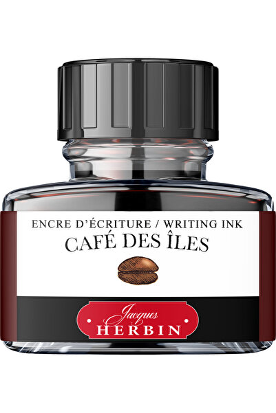 Jacques Herbin Sticlă de cerneală 30ml Cafe des Iles
