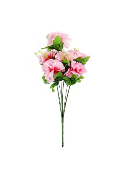 Goliat Elegancki Bukiet Sztucznych Goździków z Gipsówką, Kolor Jasno Różowy, ...