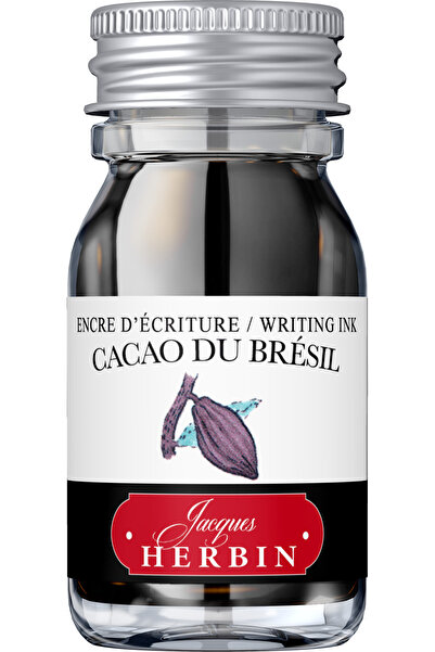 Jacques Herbin Sticlă de cerneală 10ml Cacao du Bresil
