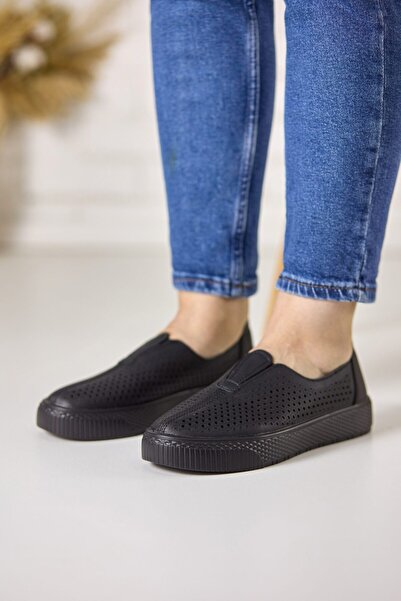 Tellus Women's Breathable Genuine Leather Slip-On Trendy & Comfort Shoes, JS7...