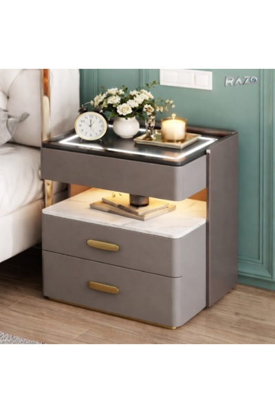 Razo Smart Nightstand with Wireless Charging