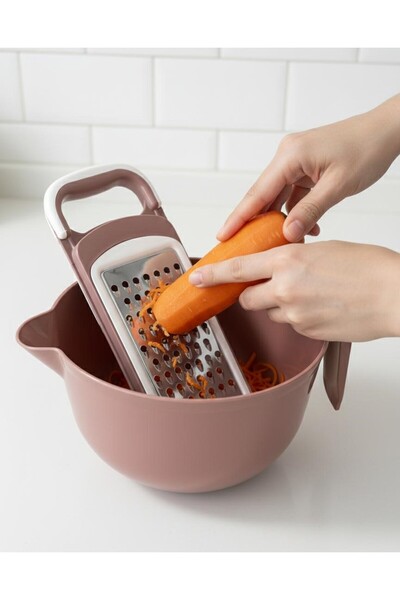 Alika Tekstil ve Ev Gereçleri Rendeli Mikser Kabı, Çok Amaçlı Kolay Kullanım ...