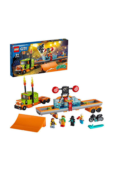 LEGO City Stunt Show Truck 60294 - 6+ Years, 420 Piece Set with Minifigures &...