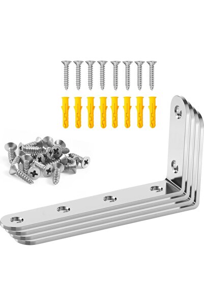 Other Colțar Unghiular - Oțel Inoxidabil Lustruit, 3 mm Grosime - 125x75 mm, ...