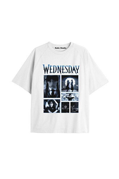 Kalic Studio Wednesday Oversized T-Shirt White