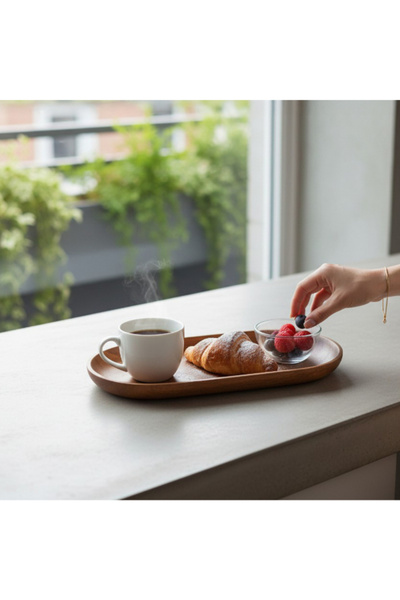 Bien Servi High Quality Elegant Design Acacia Wood Plate