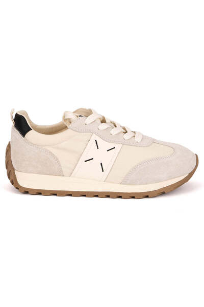 Trenddo Shoes Women's shoes made of natural Leather , cream 18803