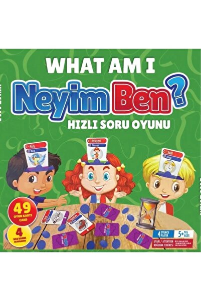 Tıfıl Toys What Am I? Turkish/English Family Kids Fun Educational Box Game Wh...