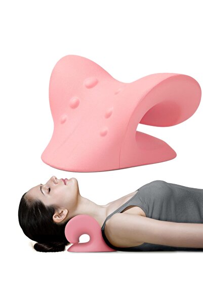Other Cervical Traction Pillow - Ergonomic, 12 Massage Points - High Density ...