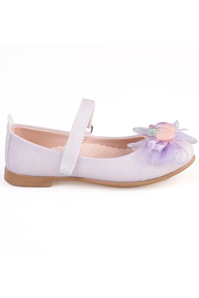 Civil Girls Μπαλαρίνες με αξεσουάρ Cherry, νούμερο 26-30 - Λιλά