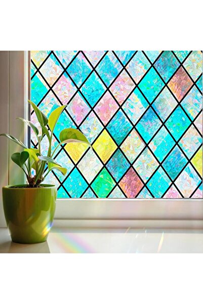 Other Rainbow Window Film - 3D Effect, Privacy Protection, Static, UV Protect...