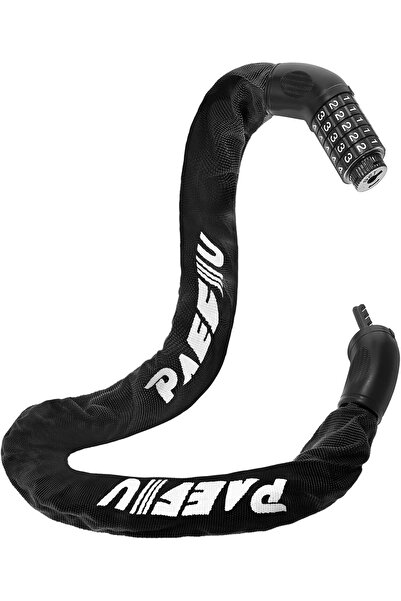 Other Lacăt Antifurt Bicicletă cu Lanț - Cifru 5 Cifre, Oțel Zincat, Husă Nyl...