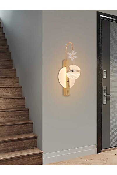 best power Triple-Light Gold LED Wall Light – Model 9938
