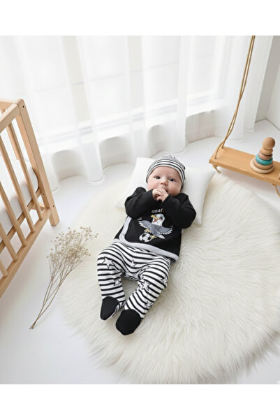 babixkids 5'li Taraftar 5 parça hastane çıkışı , 5'li zıbın seti Penye Esnek ...