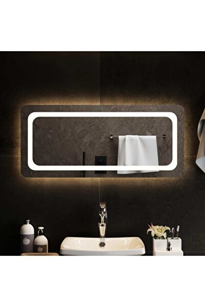 Concept Oglindă de baie cu LED, 90x40 cm