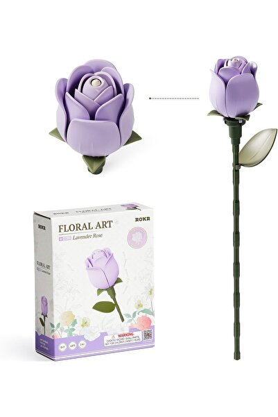 Other 3D Artificial Flower Construction Set - Rose and Lavender DIY - ABS Pla...