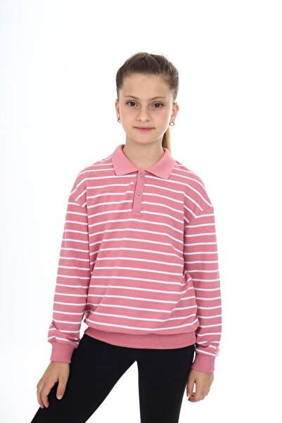 Toontoy Hanorac cu dungi pentru fete tricou