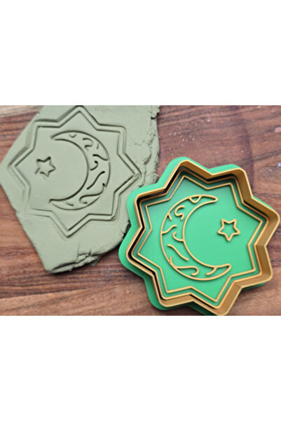 Adana Pasta Malzemeleri Ramadan Cookie Cutter and Stamp 14